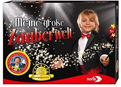 Noris 606321165 - Meine große Zauberwelt - Die Zaubershow mit vielen Tricks und Erfolgsgarantie, für Zauberer ab 6 Jahren