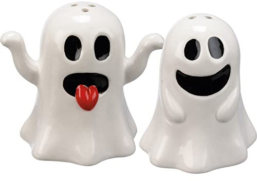 Primitives By Kathy 112744 Spöksalt och peppar set, 8,9 cm längd