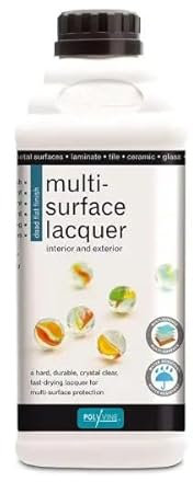 Polyvine - Multi Surface Lacquer - Dead Flat - 1 Litre