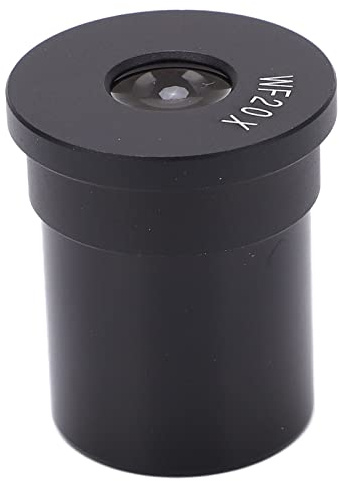 Oculaire de Microscope WF-20X à Champ Large Haute Définition pour Laboratoire Étudiants et Professionnels Robuste avec Vue Claire Précise et Large Champ de Vision