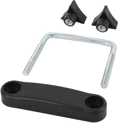 Voyoo Takbox, bil, skåpmontering, monteringssats, U-bult, takhållare, klämmor för bagageram, retainer-klämma, 8 cm