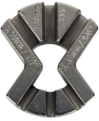 CYCLO Outdoor and Sports Cyclo Spoke Triple Key Silver 3 45 23mm, Silver, 3.45-3.3-3.23mm UK