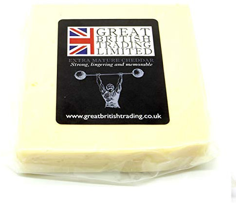 Great British Trading 2 x 200g Block Extra Mature Cheddar Cheese