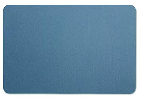 Kela Keuken Platzset, Leather, Gray, 450 mm x 300 mm