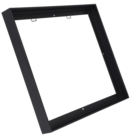 CANFRAVAS Canvas Frame 24x36, DIY Metal Floating Frames, Canvas Floater Frame for 0.6-0.9 Deep Art Painting (Black,24x36)