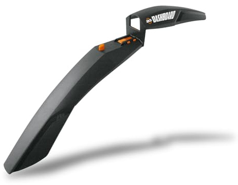 SKS GERMANY Dashboard Garde-Boue Avant pour Chaque VTT (en Plastique Haute Performance résistant aux Chocs, avec Fixation Pratique Quick-Release, Protection optimale Contre Les Projections), Noir