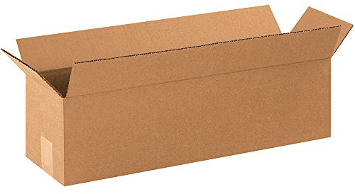 BOX USA Shipping Boxes Long 22L x 6W x 6H 25-Pack - Corrugated Cardboard Box for Moving, Mailing, Packing, Packaging and Storage