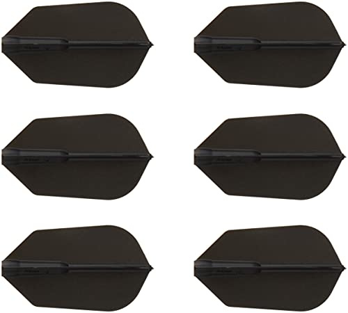 Cosmo Darts fit Flight Flight Super Slim D Black 6 Pieces