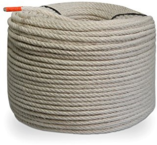 Grevinga® Naturfiber sisalrep Ø 6 mm (olika Längder) (10 meter)