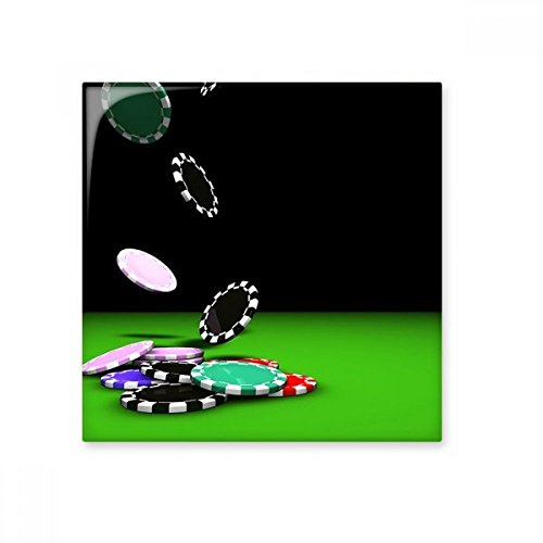 DIYthinker Fichas de juego Dispersos Glossy Photo baldosa cerámica de baño Cocina muro de piedra artesanal de regalo Decoración