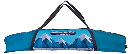 Sacco da sci per bambini, per snowsport e sci, Cats/Dogs/Snowcraft 6 in 1 2022 (Snowcraft, 103 cm)