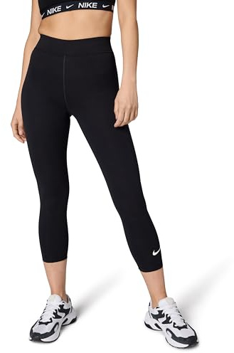Nike Damen CLSC Hr 7/8 Lbr Leggings, Black/Sail, XS