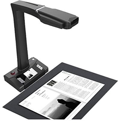 Dokumentskanner, Bärbar 1 8mp HD Doc Cam Book Scanner, A3 Dokumentskanner med Ocr Visualizer for kontorsbibliotekskolan