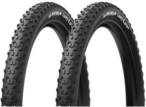 MICHELIN - Lot de Deux Pneus VTT 27.5 Country GRIP'R - ETRTO 54-584 - Tringles rigides - Tubetype - Usage Loisir Tout-Terrain - Gamme Access Line - Performance et robustesse