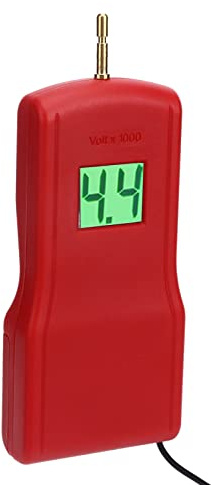 CHICIRIS Rilevamento Tensione Tester LCD per Recinzione Elettrica per Azienda Agricola con Schermo Retroilluminato Materiali Durevoli per Animali Neutri ABS Rame