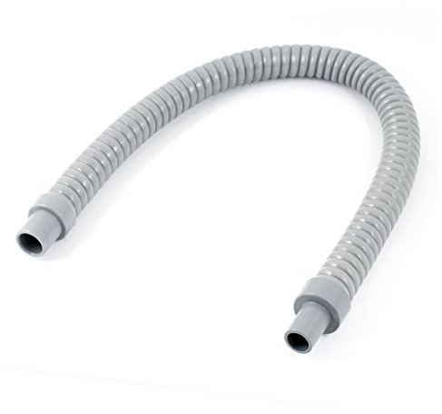 sourcingmap 60cm Length Gray Plastic Drain Hose Replacement for Air Conditioner