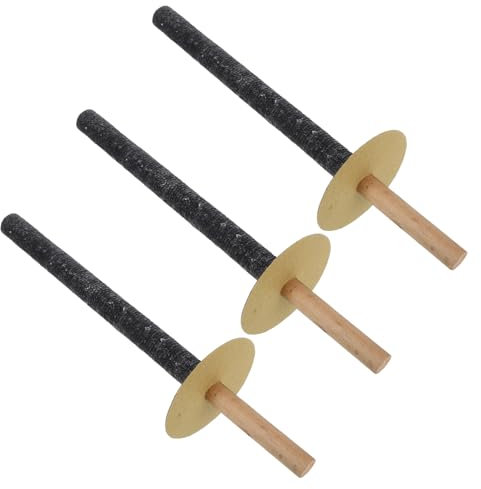 FUNOMOCYA 3piezas Antorchas De Jardín Para Exteriores Con De Madera Antorchas De Fuego Para Decoración De Patio y Camping Para Eventos Al Aire