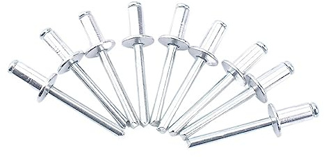 OZLIYY 250 Rivets aveugles Creux en Aluminium M6.4(6.4X9mm 250pcs)