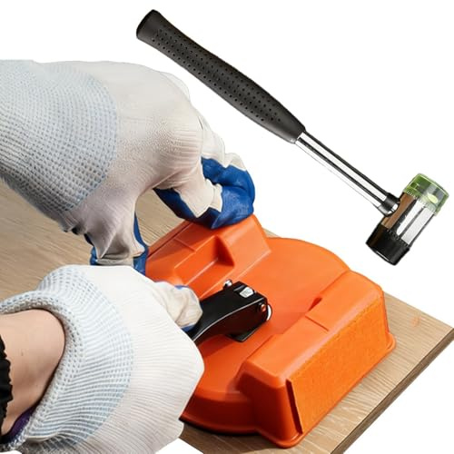 Juego De Reparadores De Espacios Para Pisos Con De Goma - Herramienta De Reparación Para Laminado, Parquet Vinilo | Cerrador De Juntas De Suelo Y Pinza Para Tarimas Para Renovació