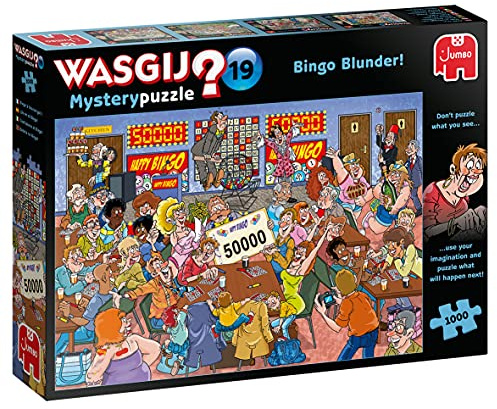 Jumbo Spiele Wasgij Mystery 19 Bingo-Betrug - Puzzle 1000 Teile