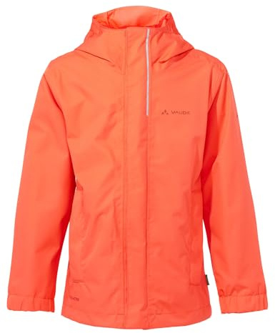 VAUDE Kids Escape Light IV, Kinder Regenjacke, wasser- & winddichte Outdoor-Jacke, atmungsaktiver Windbreaker mit Kapuze, hokkaido, 98