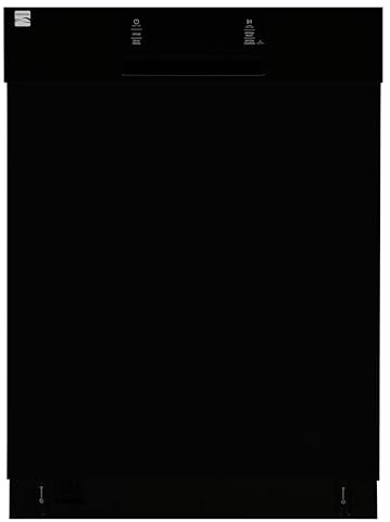 Kenmore 22-14599 24 Built-In Dishwasher - UltraWash, SmartWash, Sanitize Rinse, SmartDry and Leak Detection - 14 Place Settings - 51 DBA - ENERGY STAR Certified - 24 - Black