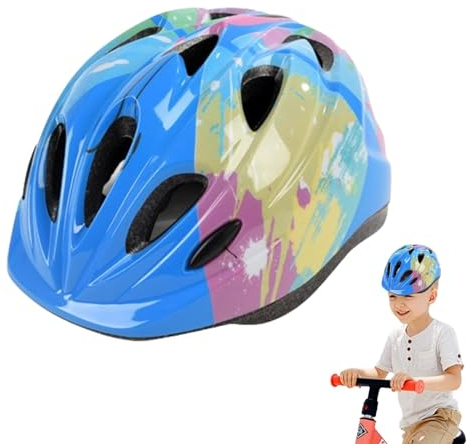Kinder Fahrradhelm | Atmungsaktive Sporthelme | Fahrrad-Multisporthelme | Verstellbare Schutzhelme Für Kinder | Multisport-Kleinkindhelme | Fahrradhelme Für Jungen Und Mädchen