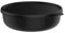 Mepal - Mikrowellengeschirr Lumina - Frischhaltedosen mit Deckel für Kühlschrank, Gefrierschrank, Dampfgarer & Mikrowelle - Mikrowellenschüsseln mit Deckel - Aufbewahrungsbox - 2000 ml - Nordic black