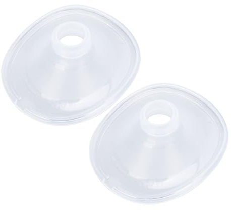 Bride en Silicone 2 Pièces Accessoires de Pompe à Lait S32 24mm Qualité Alimentaire Transparente Expression Efficace du Lait pour Maman Allaitante