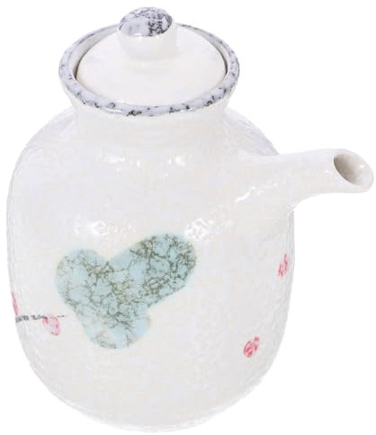 CIYODO Dispenser Di Aceto Ceramica Bottiglia Per Condimenti e Salsa Elegante e Resistente Per Cucina e Ristoranti