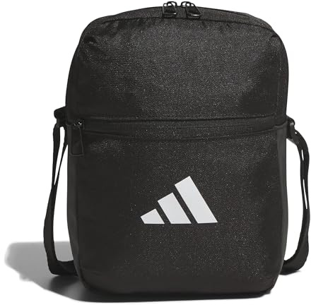 adidas Unisex ESSENTIALS ORGANIZER, Black/White, One size
