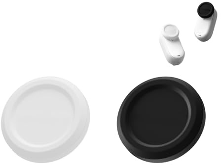 Copriobiettivo da 2 Pezzi per GO 3S, Copriobiettivo in Silicone per Accessori Protezione per Obiettivo Fotocamera Action