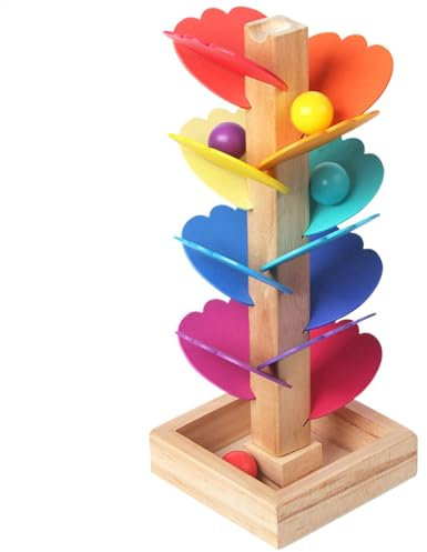 Music Tree Run Toy, Marble Ball Run Track Game, 15-Color Preschool Learning Toy, Cognition & Sensory Play for Music Tree Run Toy, Colorful Marble Ball Run Track, 15-Color Educational Gam