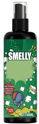 Pruttspray Extra Stark 100 ml Humoristiska Skämtartiklar | Pruttluktsspray för Vardagsrum Skola Universitet Studentboende Arbetsplats Festligheter Helgdagar Familjesammankomst Fest