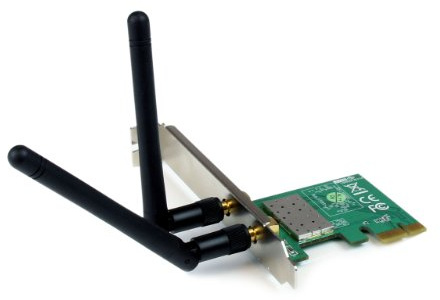 StarTech.com PCI Express Wireless N Adapter 300 Mbit - WLAN Netzwerkkarte 802.11 b/g/n 2T2R - PCI W-LAN / WiFi N Karte