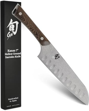 Shun Kanso 7 Hollow Ground Santoku Knife