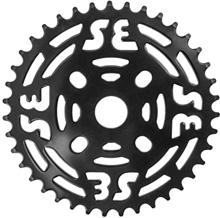 SE BIKES ONE PIECE CHAINRING 39T STEEL BLACK 1/2 x 1/8