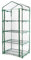 BESTIF Foliengewächshaus Klein für Balkon Garten Gewächshaus Tomatenhaus Treibhaus 4 Regalböden Tomatengewächshaus 160x69x49 cm (Transparent, 160 x 69 x 49 cm)