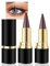 GmwyCzV 2 Pezzi Eyeliner Matte Quick-Dry, Penna Gel Marrone, Impermeabile Opaca Rapida Asciugatura, Cosmetico Duratura Trucco, Non Macchia