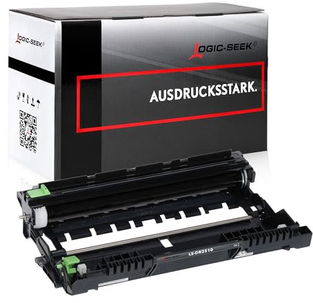 Logic-Seek DR2510 Trommeleinheit kompatibel für Brother DR-2510 passend für HL-L2400DWE MFC-L2835DW DCP-L2660DW HL-L2445DW MFC-L2827DW