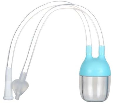 ZQUKAMZ Baby Nasal Cannula, Anti Reflux Nasal Cannula, Suitable for Newborns and Baby Products-Blue ﻿