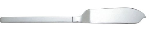 Alessi Dry, fiskemätare av rostfritt stål glänsande polerad med mattat handtag