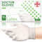 AIESI® Guantes de Látex desechables con polvo para uso médico DOCTOR GLOVES (Paquete de 100 piezas) talla XL