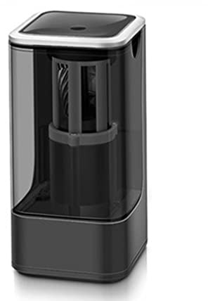 Temperamatite, temperamatite elettrico professionale in bianco e nero, cancelleria meccanica automatica for impieghi gravosi