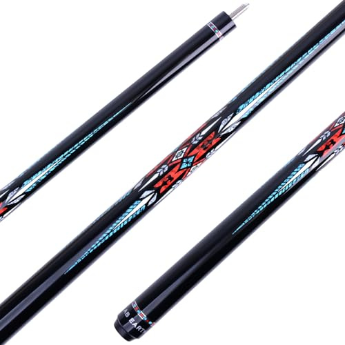 AB Earth 36”/42”/48” Canadian Maple Billiard Short Pool Cues for Tight Places (36)