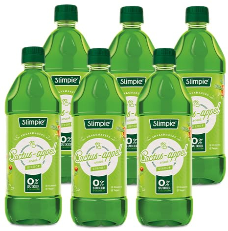 Slimpie - Kaktus Apfel Limonaden-Sirup - 6x 650ml