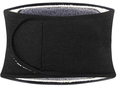 Calentador De RiñOnes Calentador de cintura for hombre y mujer, cinturón de Soporte Lumbar térmico de felpa, Protector Abdominal for mantener el calor, banda envolvente for el estómago, 2 uds. Unisex