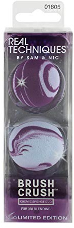 Real Techniques Brush Crush Volume 2 Cosmic Makeup Sponge Blending Duo 2 pack