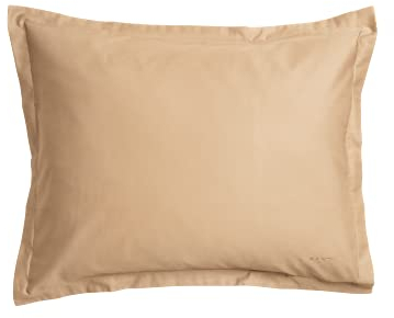 GANT Sateen Kopfkissenbezug einzeln Farbe Dark Almond Größe 40x80cm