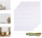 Hyesrtey 10 Stück 3D Wandpaneele Selbstklebend Tapete Ziegel Steinoptik, Wanddekoration,Wandaufkleber, Wasserdicht Wandtapete für Küche, Schlafzimmer, Badezimmer, Wohnzimmer (35cm * 38.5cm, Weiß)